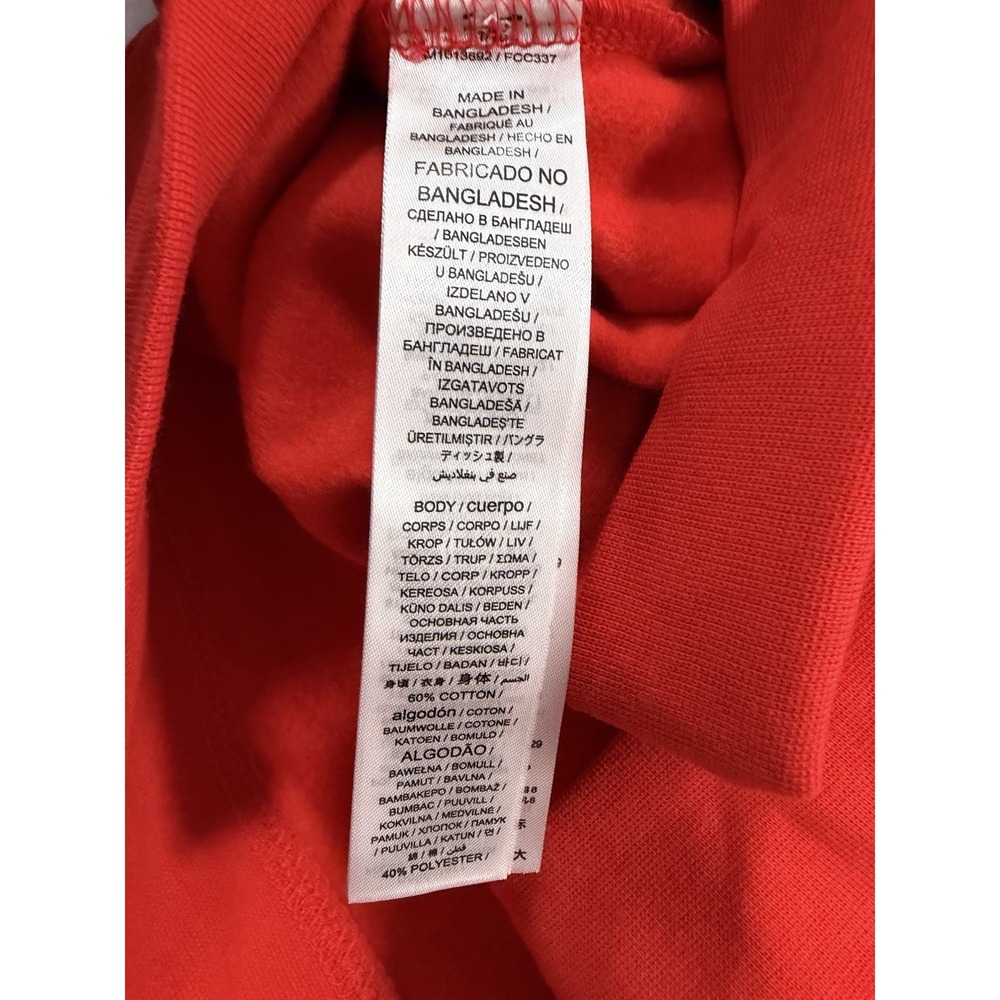 Wisconsin Badgers Red Embroidered Crewneck Sweatshirt Large NWT Red & White - Picture 7 of 7